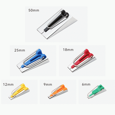 DIY拼布工具 制带器 包边器 拉筒 4个规格 6/9/12/18/25MM图3
