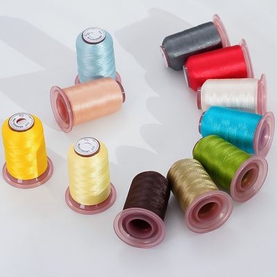 1600色绣花线DIY小轴绣花机彩色 120D/2 涤纶电脑绣花机刺绣线图2