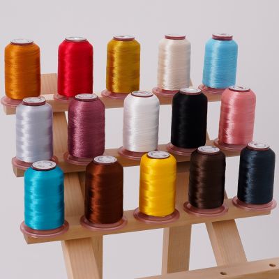 1600色绣花线DIY小轴绣花机彩色 120D/2 涤纶电脑绣花机刺绣线图3