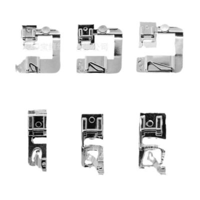 缝纫机7307 3/4/6毫米卷边 6290包边卷边4/8 6/8 8/8英寸套装压脚图5