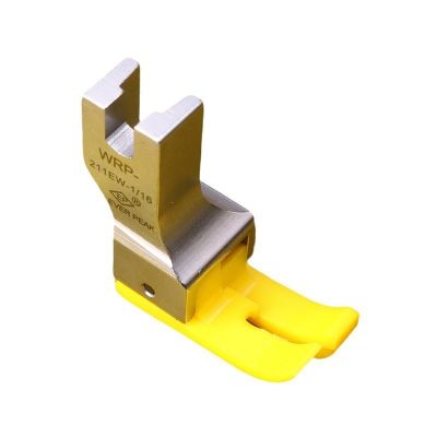 EP加宽高低压脚WRP-211EW-1/16 胶底 右傍正手铁氟龙塑料 胶压脚图5