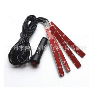 新品氛围灯 5050 12led一拖四 汽车氛围灯带开关脚底灯车内气氛灯图3