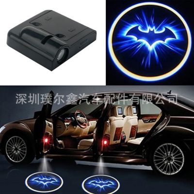 汽车LED门贴迎宾灯 投影灯 车门灯 镭射灯 通用改装免接线迎宾灯图3