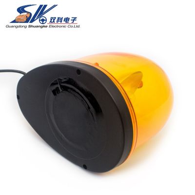 汽车警示灯旋转式蜗牛灯货车工程高速养护吸顶灯 12伏24伏爆闪灯图3