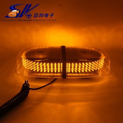 双科 240LED吸顶爆闪灯短排警示频闪光旋转汽车车顶强磁吸盘车载图3