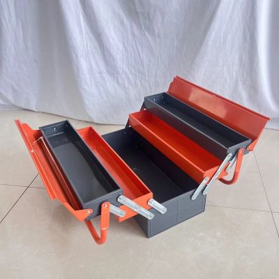 定制 手提工具箱 工具收纳箱 三层五斗 多层工具盒 储物箱图2