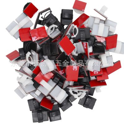 包邮双面胶粘式布线扣 WCC2布线夹 汽车固定理线夹 电 源线卡线扣图3