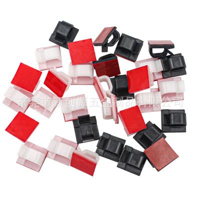 R型电缆收纳线夹 xk001整理线缆固定排线线卡子 彩灯L ED线束卡扣图2