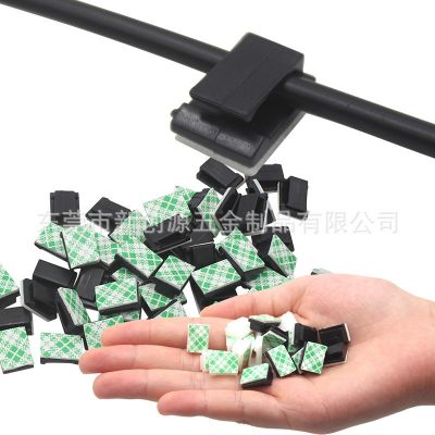 小号电源布线卡行车记录仪固定座 电线电缆固定夹理线夹 小号线扣图2