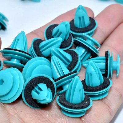 通用型汽车门板卡扣门板饰板实心扣内饰护板固定卡子带隔音棉卡扣图3