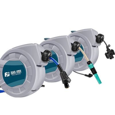 藤原自动伸缩卷管器气鼓气管电线电鼓卷线器水鼓收管器水 管回收器图5