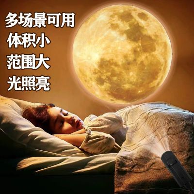 USB月球投影灯动态星空灯小夜灯圣诞南瓜灯车载装饰灯图3