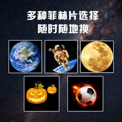 USB月球投影灯动态星空灯小夜灯圣诞南瓜灯车载装饰灯图4