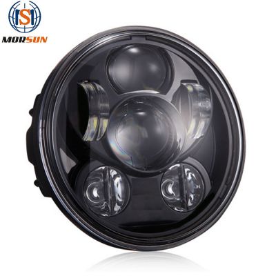 承光电子 5.75寸哈雷前大灯 led改装大灯 45W哈雷机车改装前照灯图2