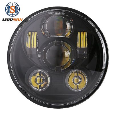 承光电子 5.75寸哈雷大灯 哈雷5.75寸LED前大灯 摩托车头灯图4