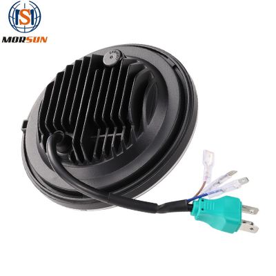 承光电子 5.75寸哈雷led摩托车大灯 45W前大灯机车改装双色前照灯图5