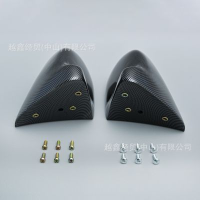 适用4门思域改装后视镜1992-1996 EG1996-2000 EK 碳纹水转印镜子图3