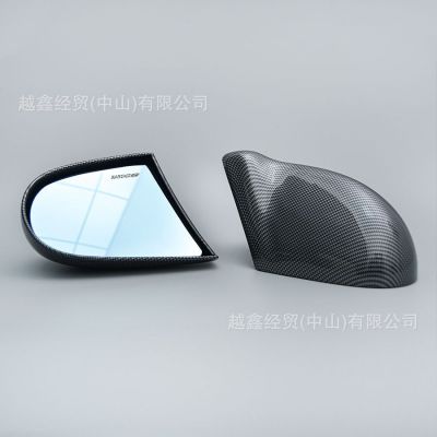 适用4门思域改装后视镜1992-1996 EG1996-2000 EK 碳纹水转印镜子图2