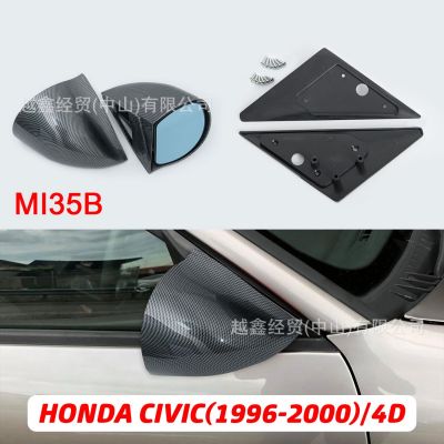 跨境热销 汽车改装后视镜 水转印EG EK EVO 改装赛车后视镜图3