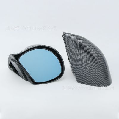 跨境热销 汽车改装后视镜 水转印EG EK EVO 改装赛车后视镜图5