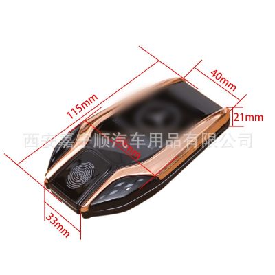 BC汽车车内B柱氛围灯触摸式氛围灯可变换光色盾牌灯车内改装图2