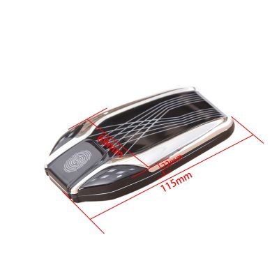 汽车车内B柱氛围灯触摸式氛围灯可变换光色盾牌灯车内改装氛围灯图4