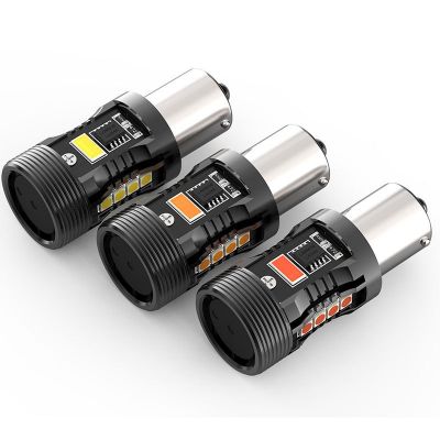 跨境倒车灯LED高亮解码1156 ba15s P21W PY21W转向灯T20后雾灯图4