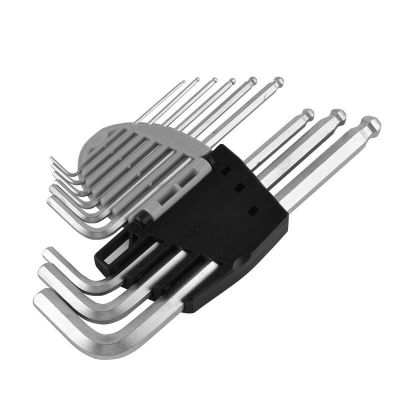 厂家供应 亚光、S2红铜 成套中长、加长铬钒钢球头扳手图5