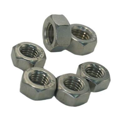 M3M4M5细牙反牙粗牙反扣防锈耐腐蚀304不锈钢六角螺母螺丝帽大全图4