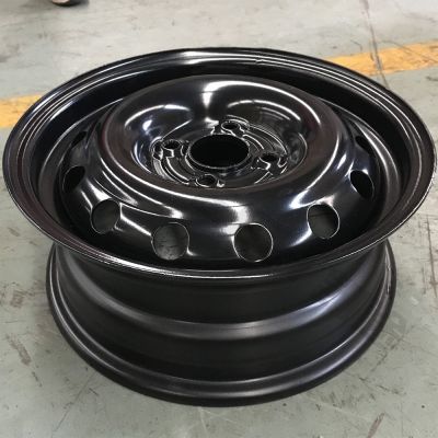 适用于14 15寸长安悦翔V3 V5 奔奔 cx20 4-100孔距 钢制专用轮毂图5