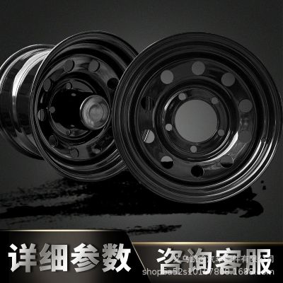 凯途适用路虎卫士16英寸5-165.1越野汽车钢圈钢铁改装铁轮毂图3