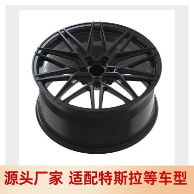 工厂直销R21轮毂锻造改装轮辋适用于奥迪A7 A6L A5 A3 A4图2