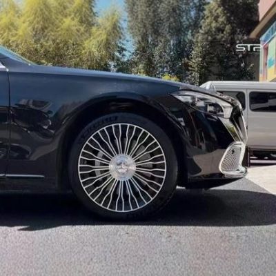 适用18/19/20/21奔驰GLS450迈巴赫锻造轮毂680GLE53G63 S450图2