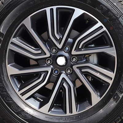 18寸适配途达轮毂尼桑配套2020款自动四驱豪华版铝合金钢圈图3