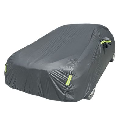 汽车车衣厂家供应PEVA单层汽车车衣车罩防水防尘跨境专供汽车车罩图5