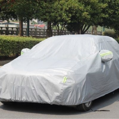 四季通用PEVA加棉加厚加密全车衣车罩 防晒防尘防雨防紫外线图2