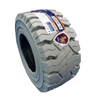 超甲实心轮胎工厂直销16*6-8 叉车 304花纹工程轮胎 耐磨图2