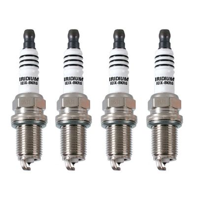 适用gkg双铱金火花塞适配原厂大众丰田本田别克铱金双铱金针对针图5