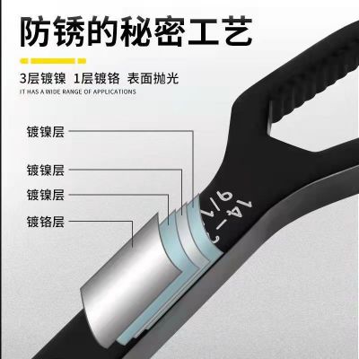 多功能梅花扳手双头自紧扳手家用活动扳手眼镜扳手8-22mm厂家货源图4