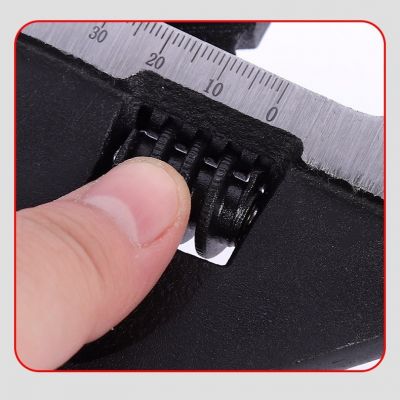 短柄大开口多用活动管钳板手卫浴扳手工具多功能万用活口板手板子图2