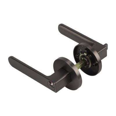 新款酒店卫生间三杆锁带红绿指示锁室内门锁浴室门把手单舌执手锁图5