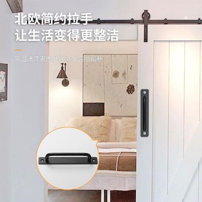 铝合金门把手手柄打孔防盗门室内卫生间浴室推拉门入户大门拉手图4