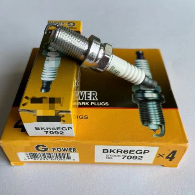 汽车火花塞BKR6EGP汽车配件双依金NGK火花塞7092轿车面包车火咀图2