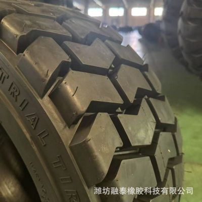 厂家供应工程机械轮胎10-16.5 12-16.5 14-17.5半实心装载机轮胎图2