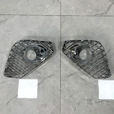 适用2020宾利欧陆GT前保险杠下中网格栅前脸进气口通风网雾灯框网图4