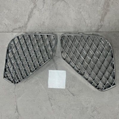 适用于2020款宾利欧陆GT 前保险杠下中网 前脸格栅通风网进气口图3
