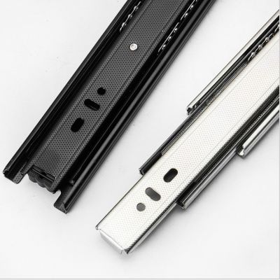 4508三节橱柜抽屉滑轨 钢珠滑道/轨道/导轨图4