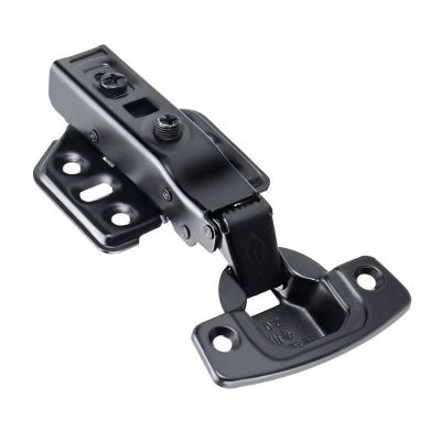 二段力黑色冷轧钢铰链橱柜门液压缓冲阻尼不锈钢门铰柜门合页合叶图5