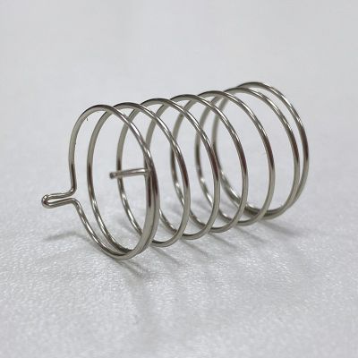 镀锡直筒双脚触摸弹簧 雾化小家电压缩弹簧圆柱按键开关感应弹簧图2