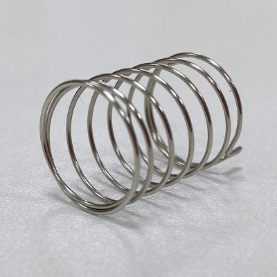 镀锡直筒双脚触摸弹簧 雾化小家电压缩弹簧圆柱按键开关感应弹簧图3